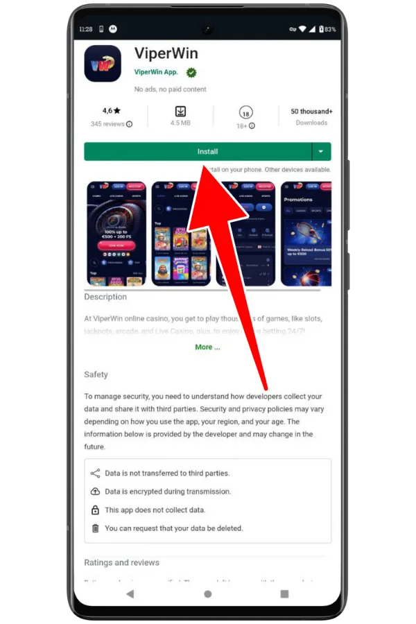 Download abschließen