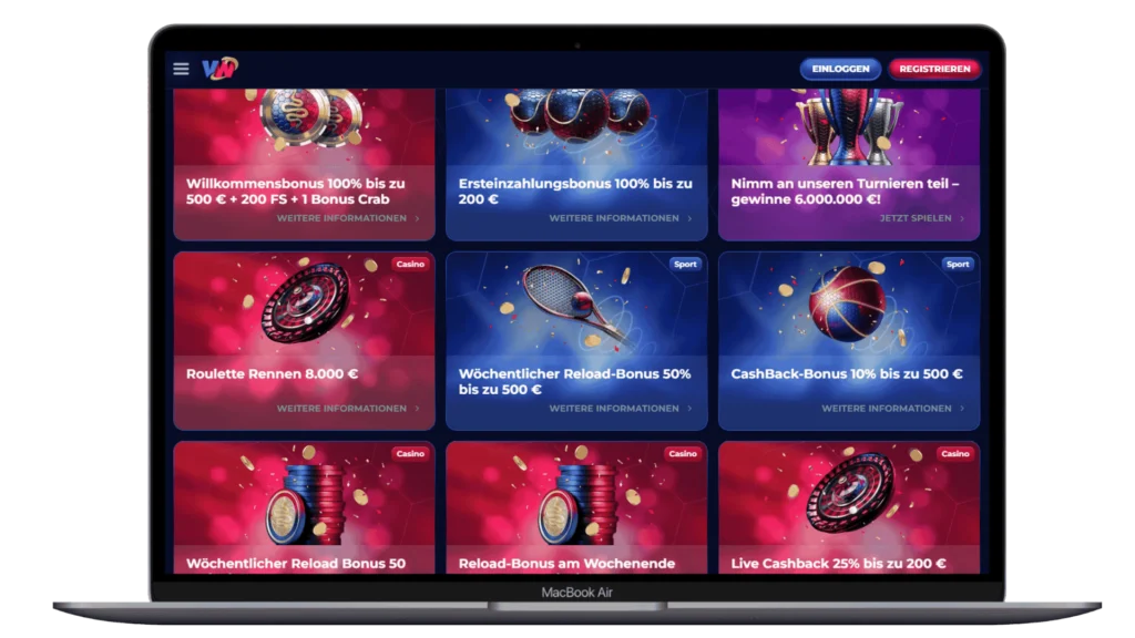 Aktionscodes für ViperWin Casino